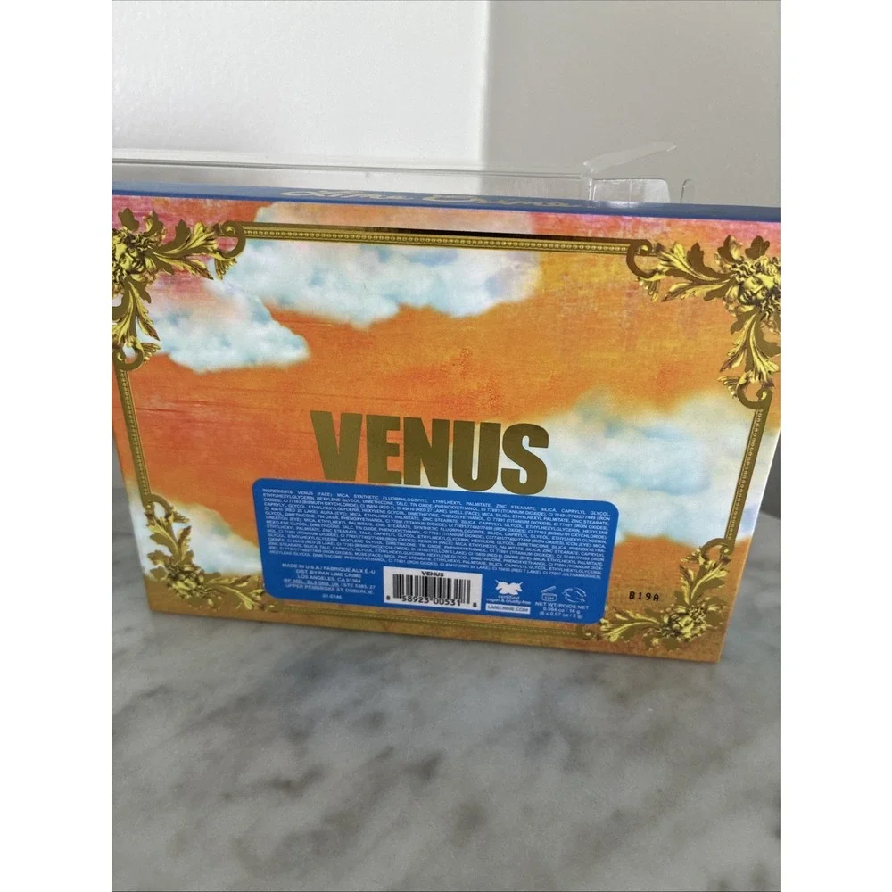 Lime Crime Venus Eyeshadow Palette (2022) Brand New Factory Boxed USA Cosmetics